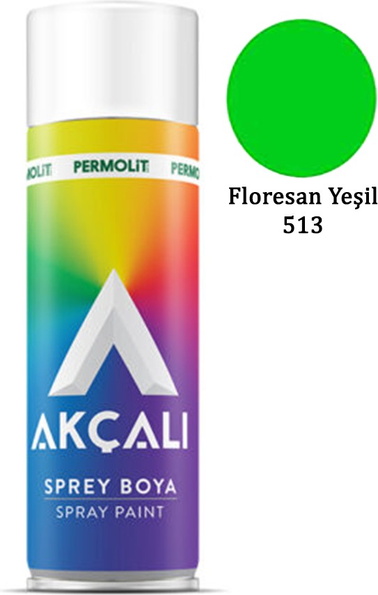 Sprey Boya 513 Floresan Yeşil 400 ml