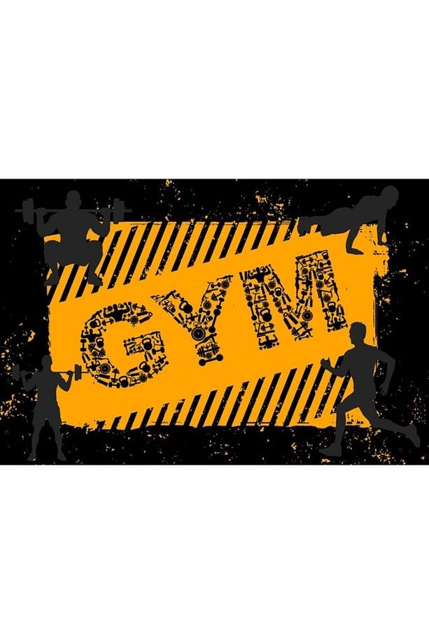 Fitness Spor Salonları Için Duvar Kağıdı