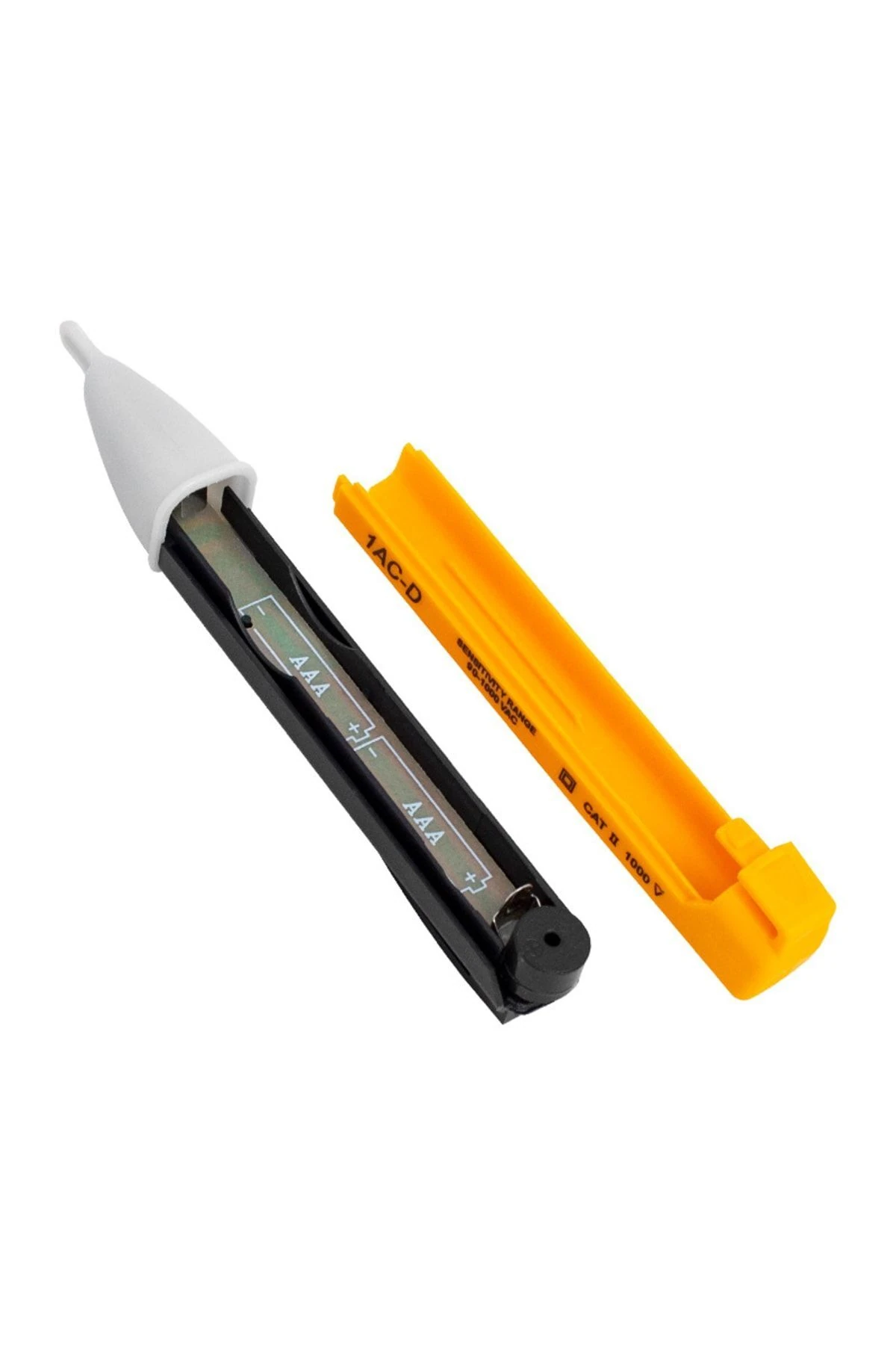 1ac-d Kontrol Kalemi Temassız Faz Kontrol Kalemi Elektrik Kaçak Akım Kalemi ( 2 Adet Pil )