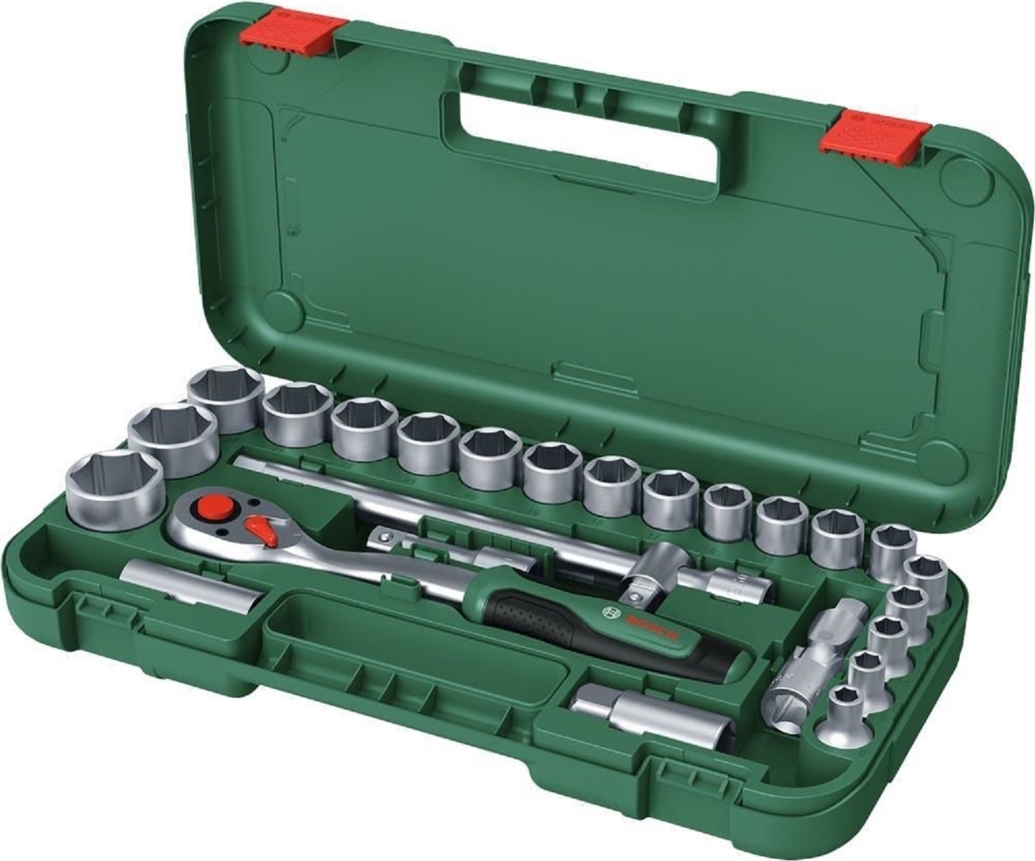 1600 A02 Z9F 1/2 Inch Cırcır Lokma Seti 25 Parça