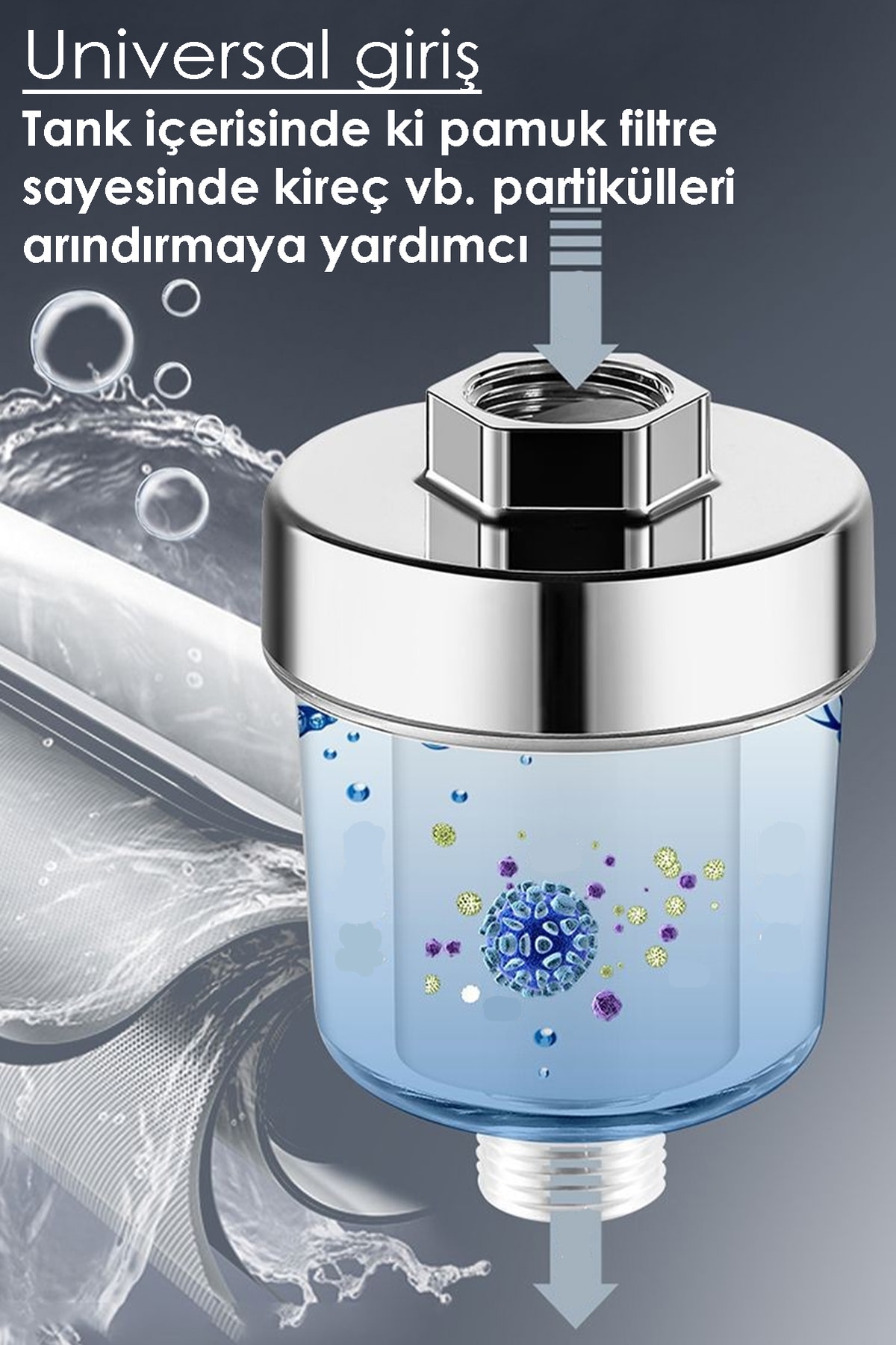 2'li Yedek Su Arıtma Filtreleri – Yalnızca Filtreli Arıtma Aparatı İçin Uyumlu Filtrelerdir