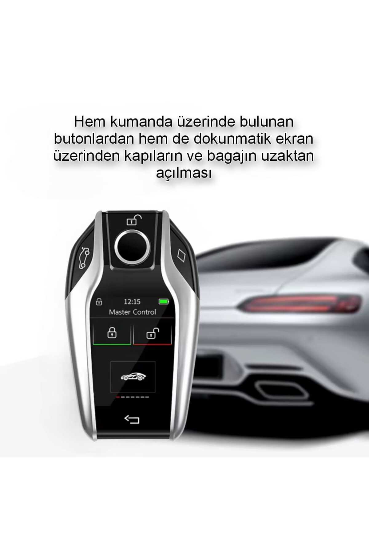BMW DOKUNMATİK EKRANLI AKILLI ANAHTAR UZAKTAN KUMANDA SMART DISPLAY KEY