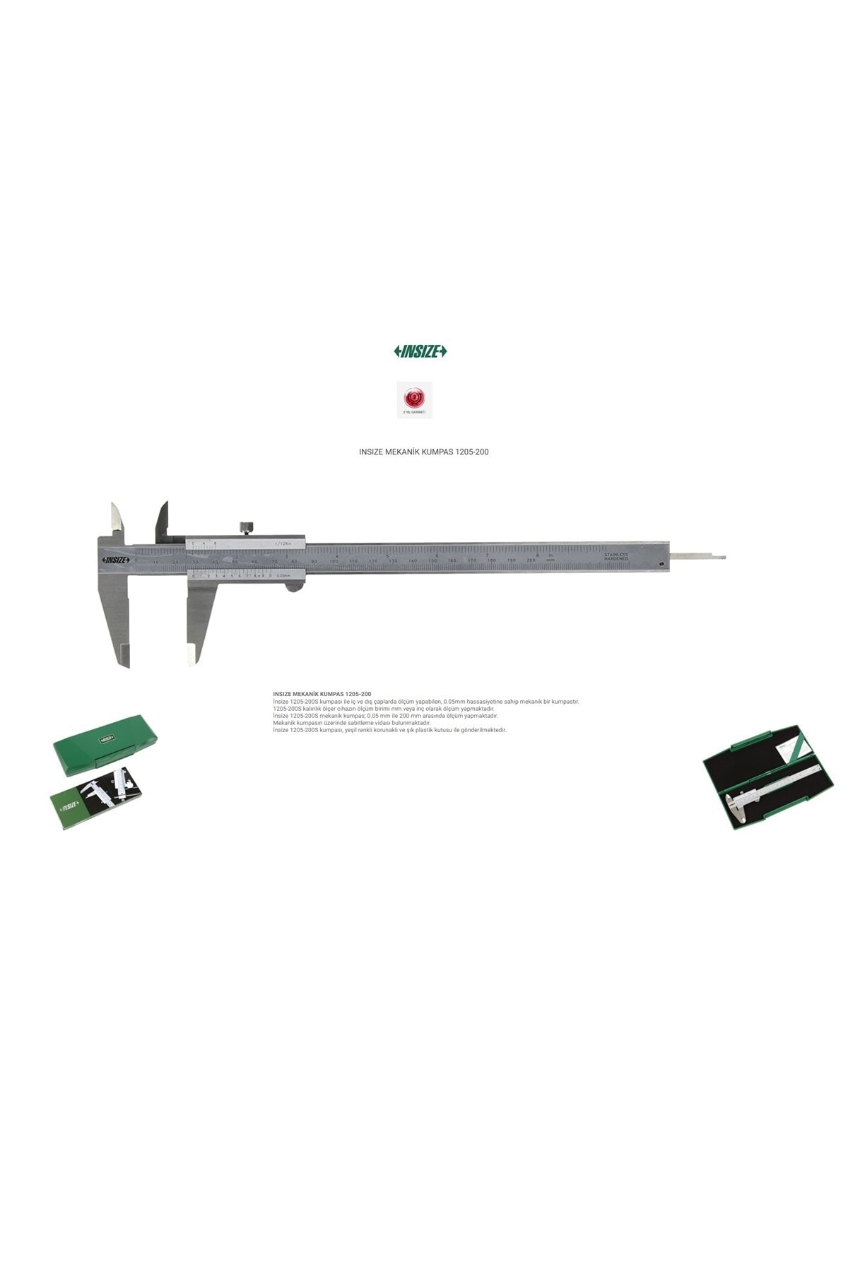 Insıze 1205-200 Mekanik Kumpas