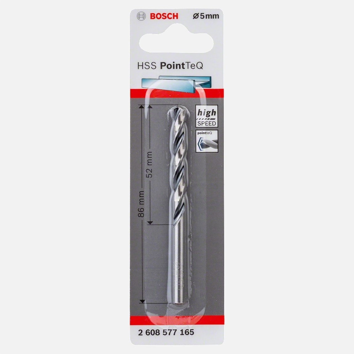 BOSCH Hss Pointtec Matkap Ucu 5,0 mm