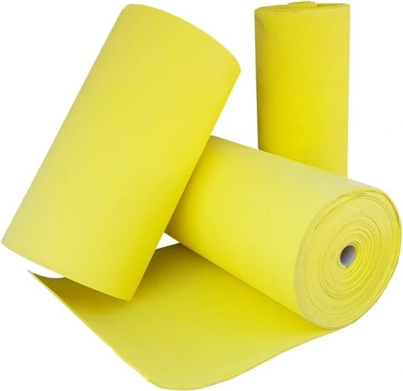 EVA SÜNGER LEVHA RENKLİ 5 MM (EN:1 MT BOY:1,5 MT) SARI RENK