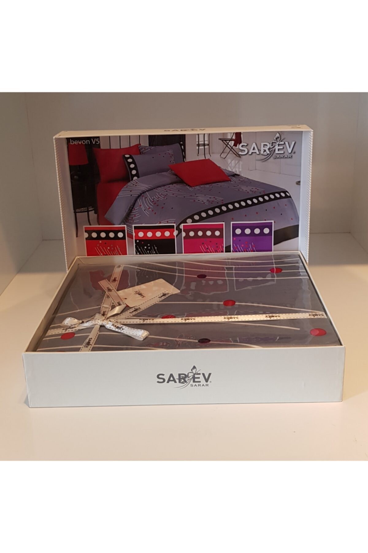 Savalan Saten Nevresim Takımı V6