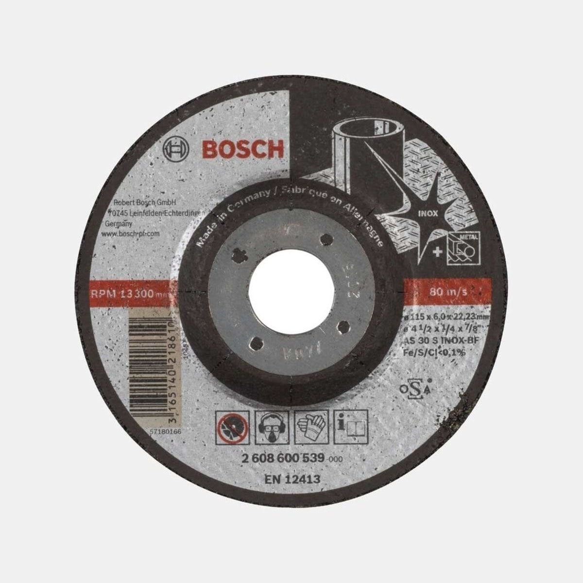 BOSCH 115x6.0 mm Expert For Inox Taşlama Diski - 2608600539