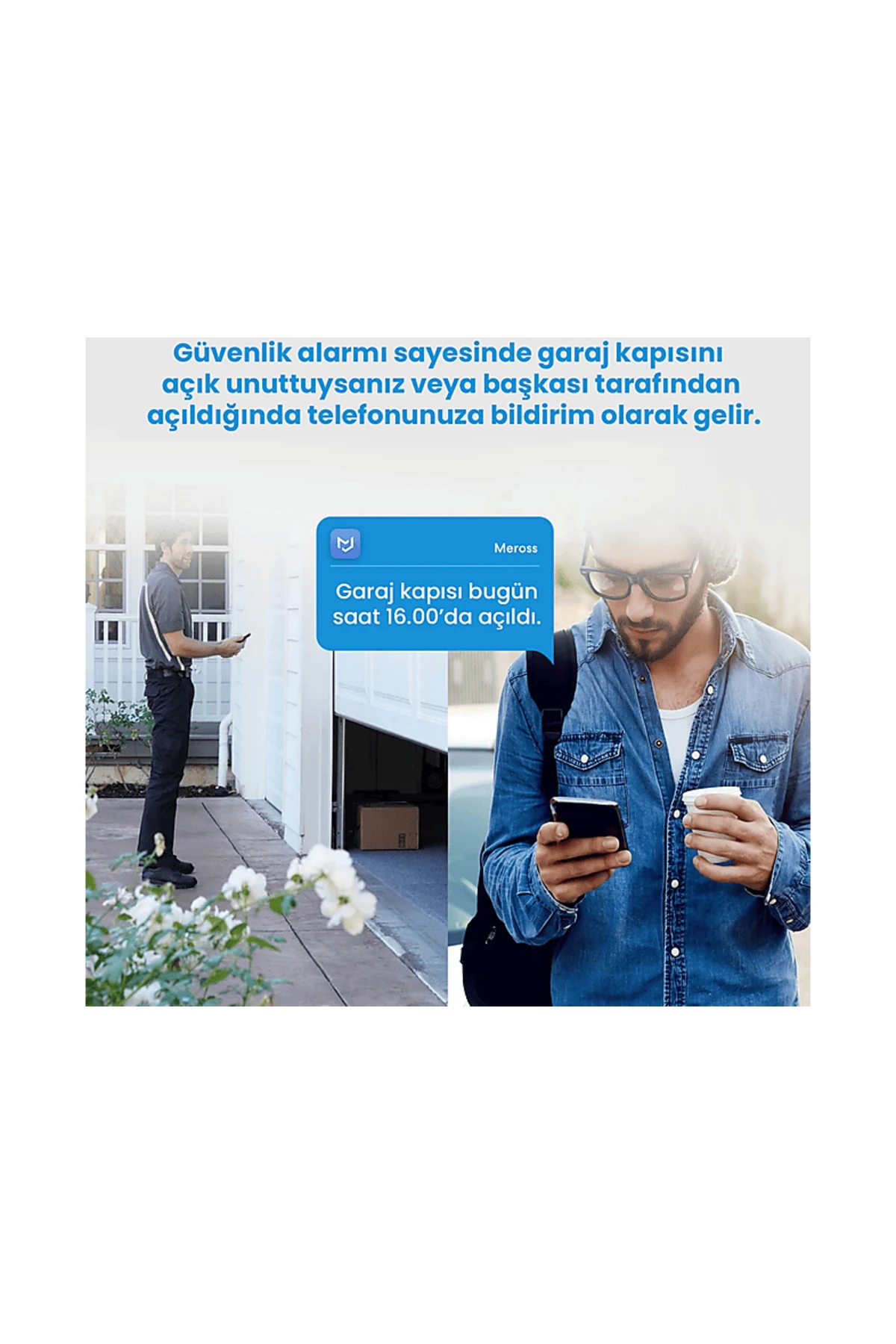Wi-Fi Uzaktan Kontrollü Akıllı Garaj Kapısı Anahtarı