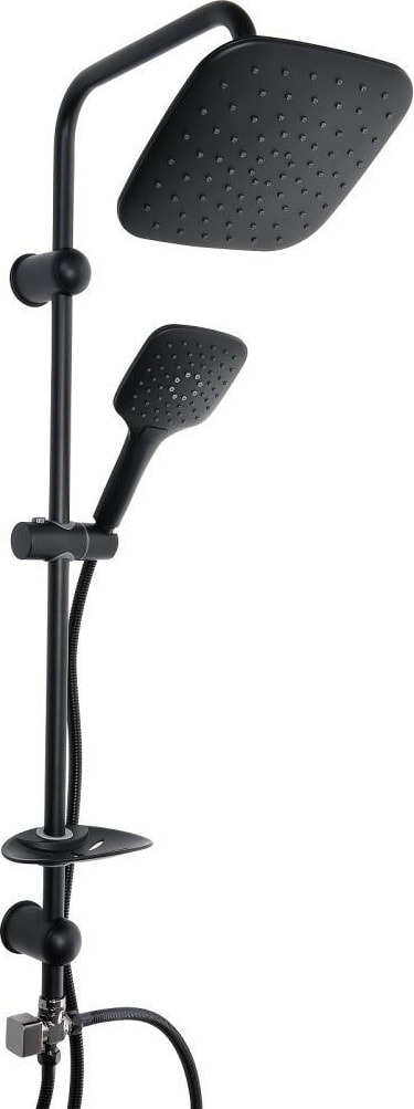 2021 Denver Siyah Gri Fonksiyonlu Duş Seti