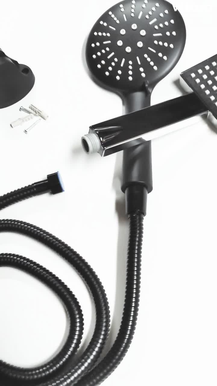 Fonksiyonlu Çift Banyo Duş Başlığı Seti Fiskiyesi Telefonu Beta Seri Art0010