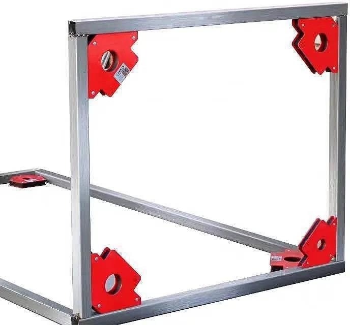 9lbs Mıknatıslı Manyetik Kaynak Lehimleme Kaynak Gönye Tutucu 4'lü Set