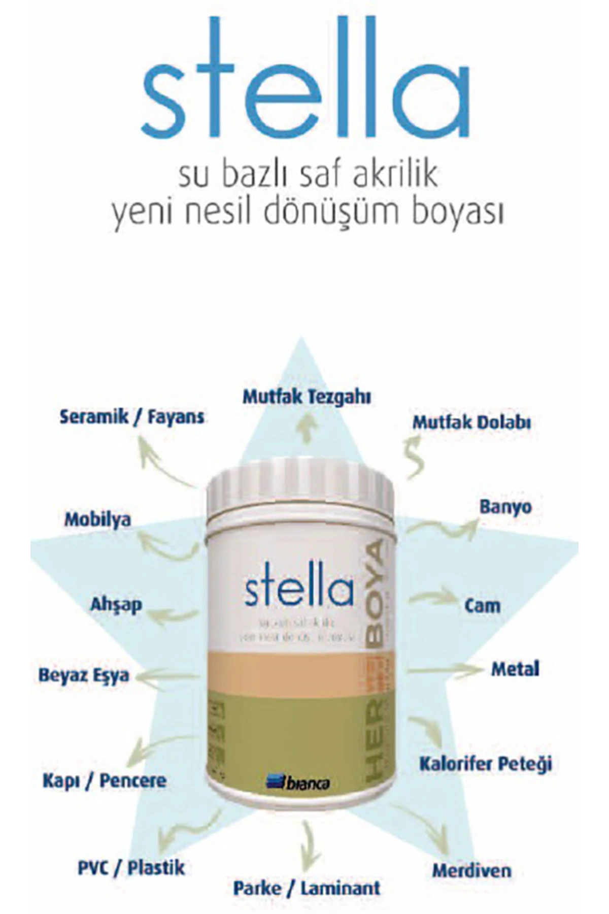 BİANCA STELLA MİNİ BOY 100 ml BEYAZ