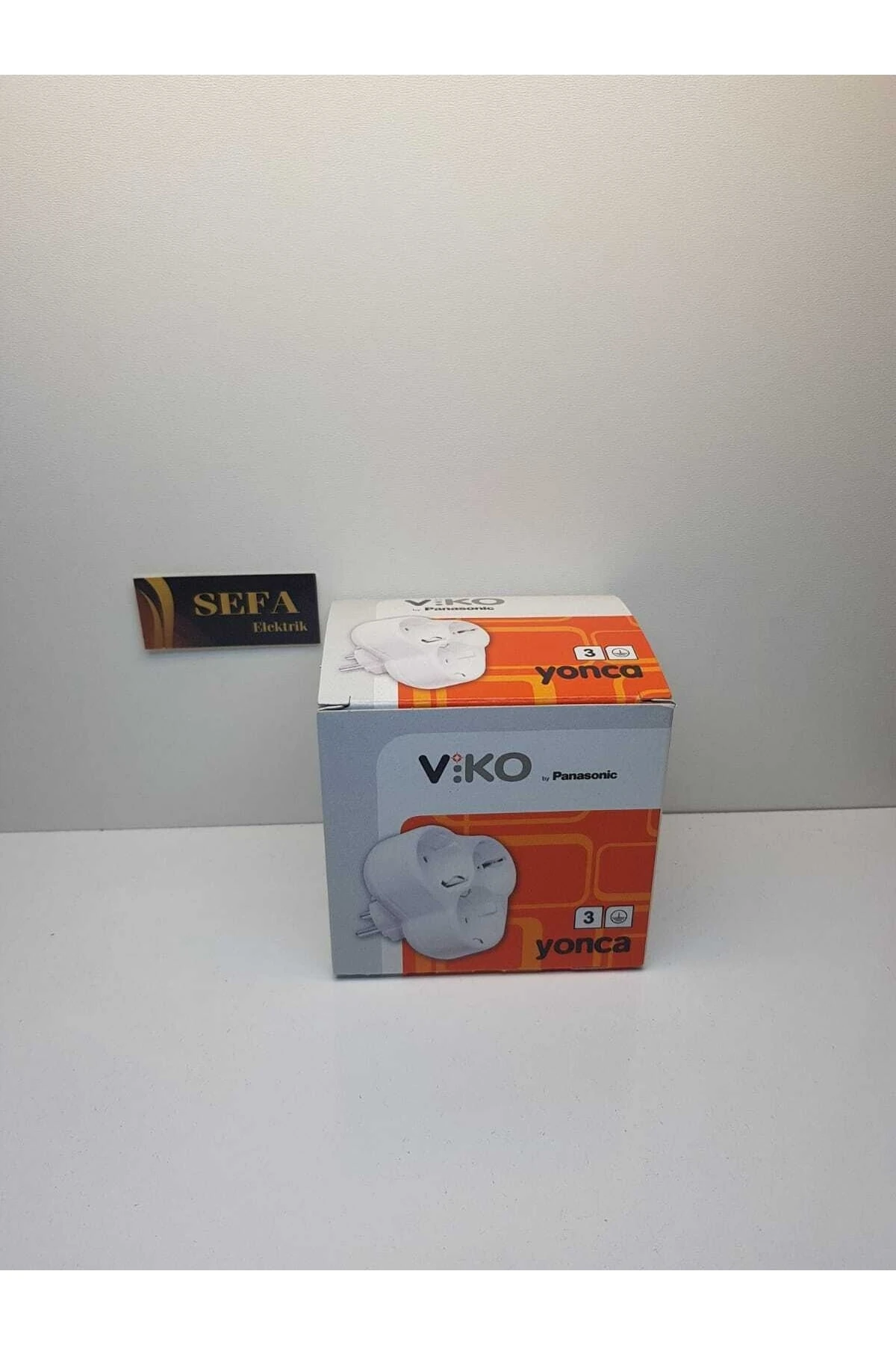 3 Lü Topraklı Fiş Priz Yonca 1 Adet