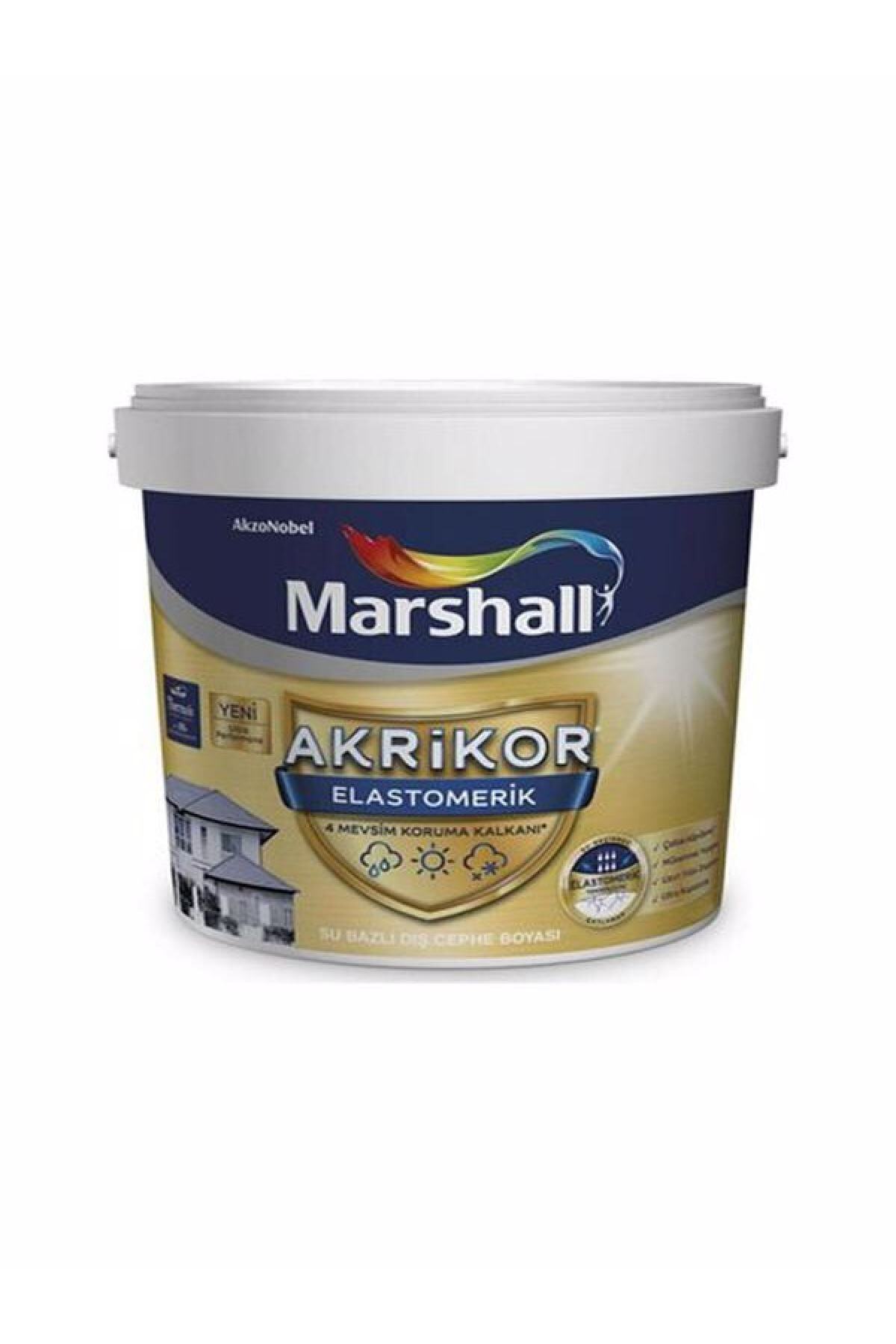 Akrikor Elastomerik Boya S4 2.5 Lt (3,5 Kg)