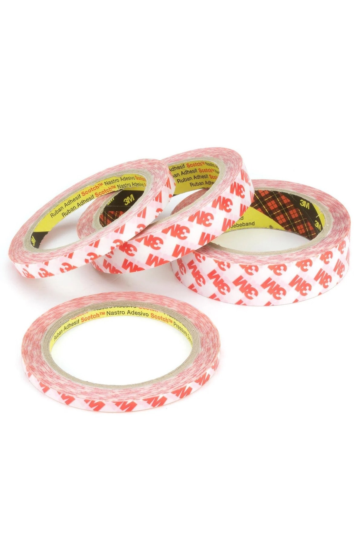 3M 9088 Çift Taraflı Bant - Şeffaf 25mm x 50mt