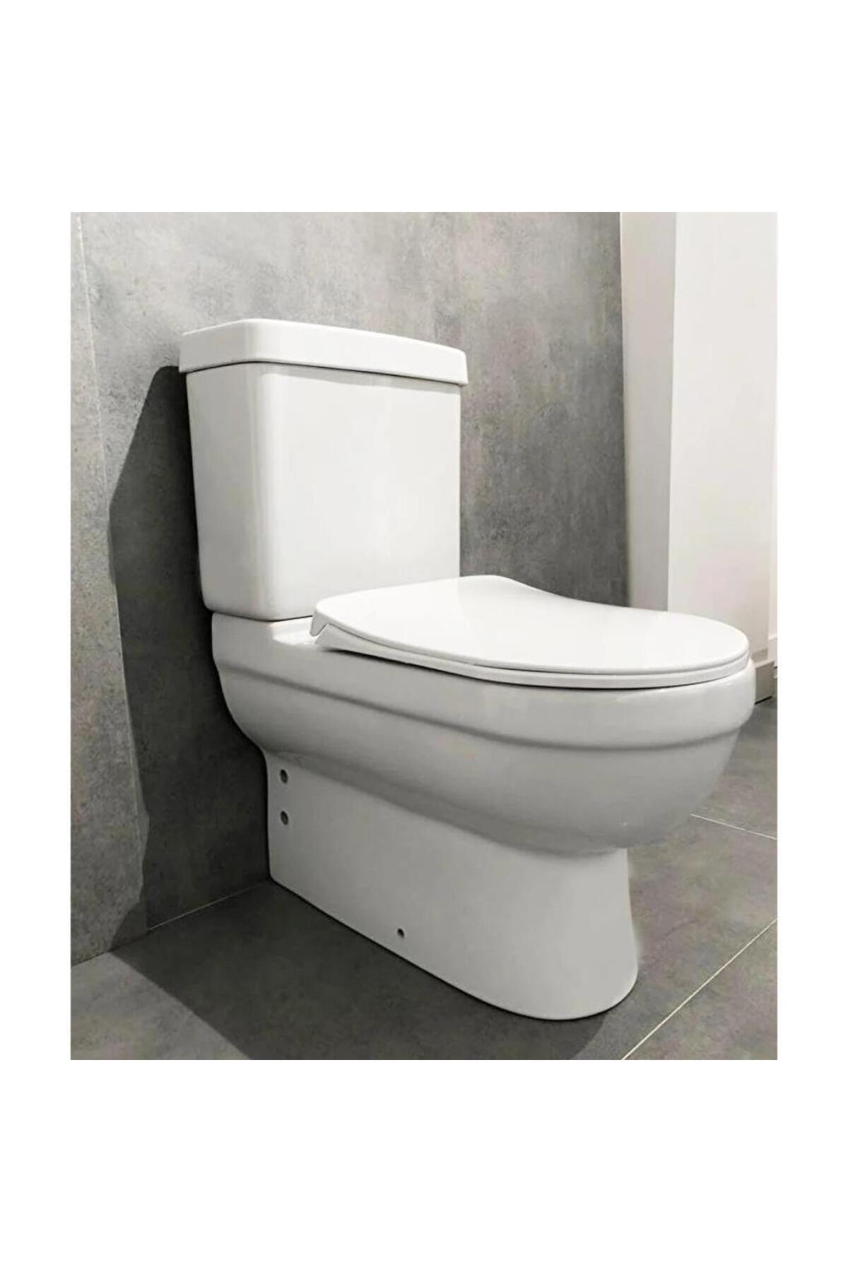 Vitroya Duvara Sıfır Klozet + Rezervuar + VitrA İç Takım + Yavaş Kapanır Kapak Set