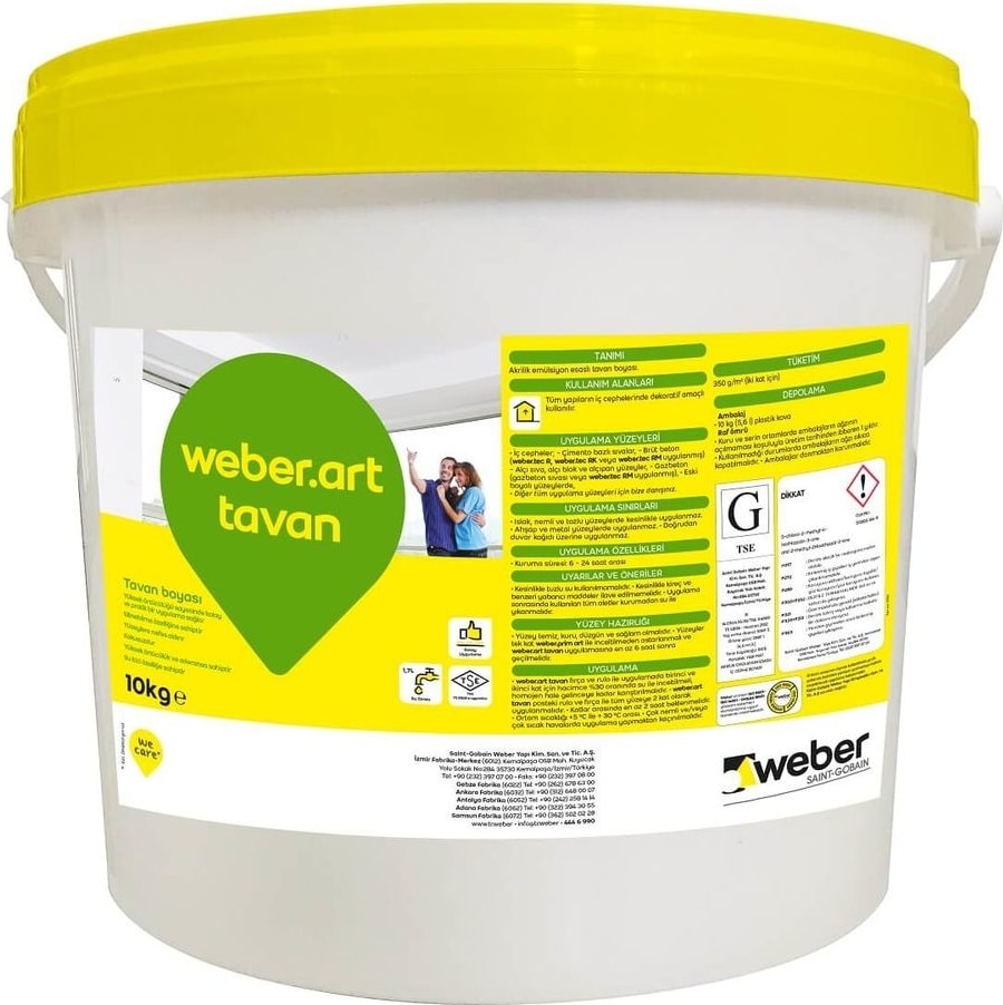 WEBER Art Tavan Boya 10 kg
