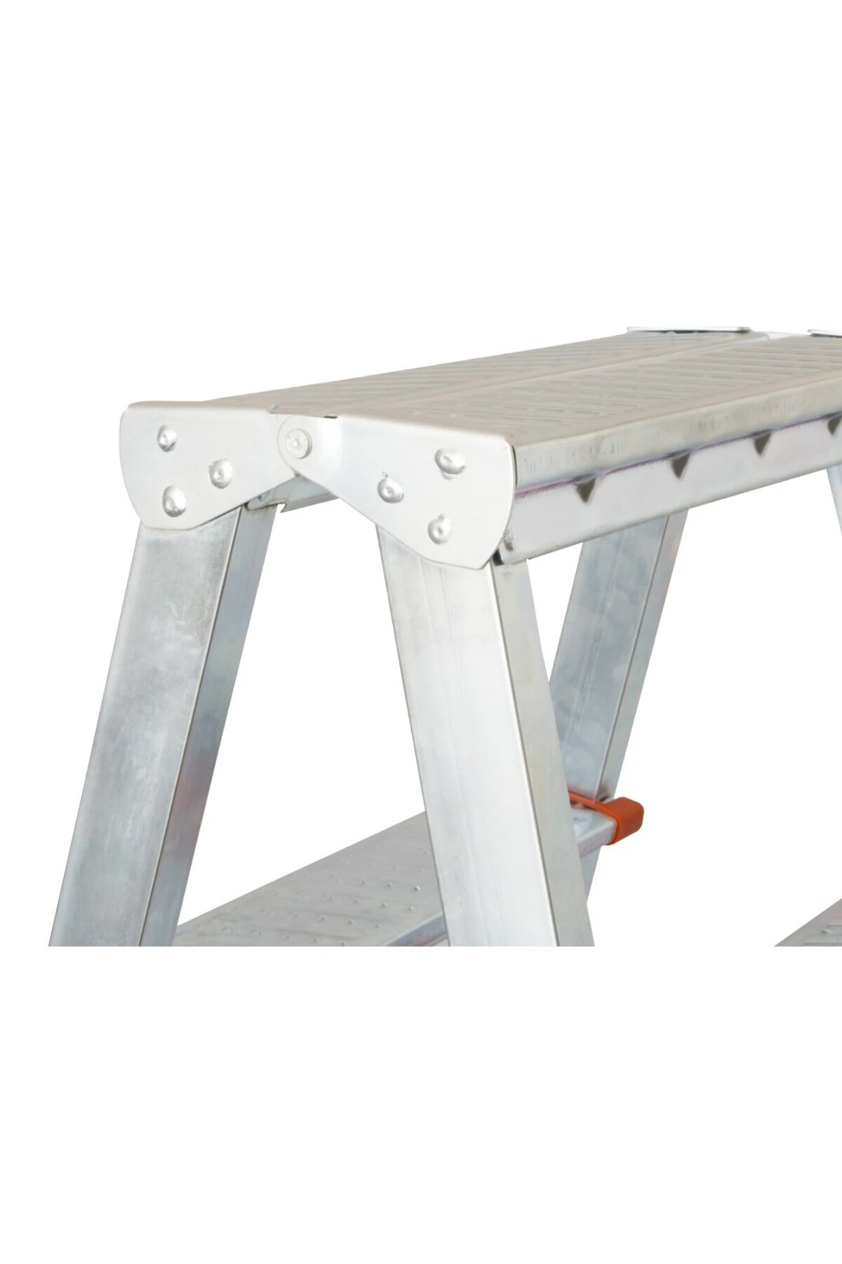 Yakut Serisi 3+3 Basamaklı Çift Çıkışlı Galvanizli Profil Merdiven (Ev, bahçe, işyeri için uygun)