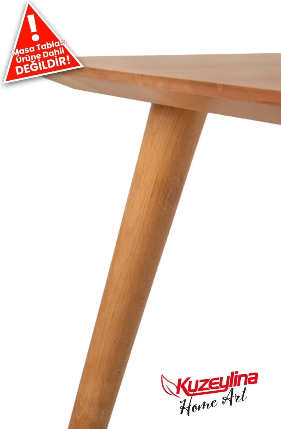 Masa Ayağı Ahşap 4 Adet 72 cm Ham