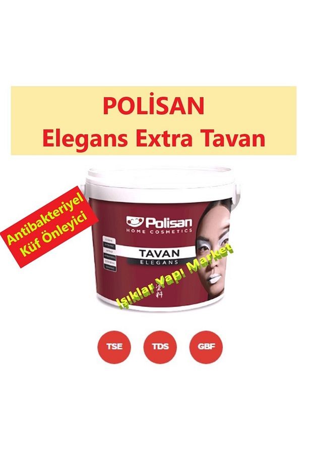 İç Cephe Tavan Boyası-Elegans Extra Tavan-Extra Beyaz-5,6Litre(10Kg.)