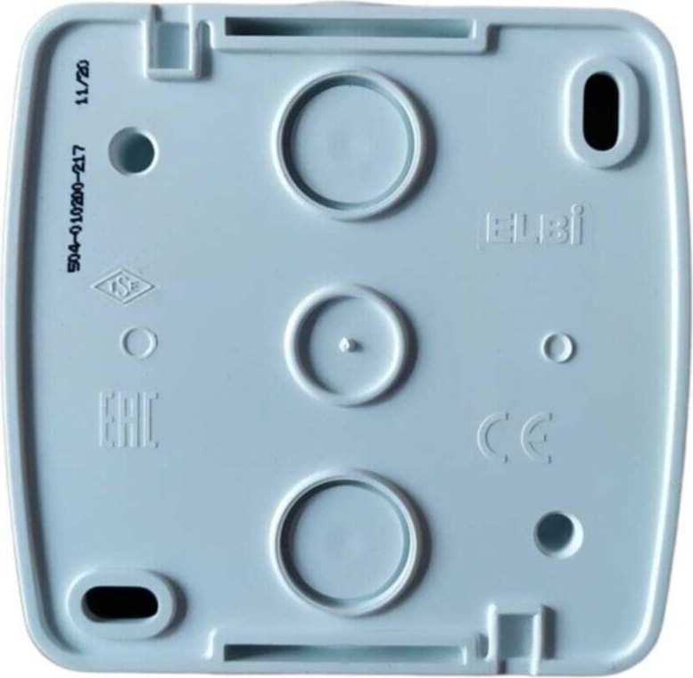 Sıva Üstü Topraklı Priz Beyaz