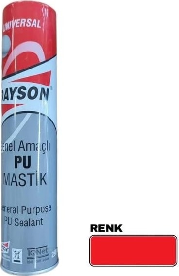 Kırmızı Silikon Mastik 280ML