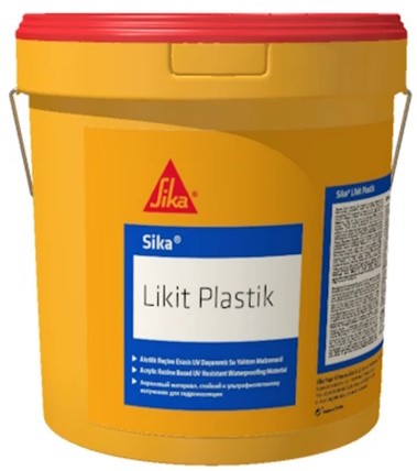 Sika Likit Plastik Elastik Su Yalıtım Malzemesi 20 kg