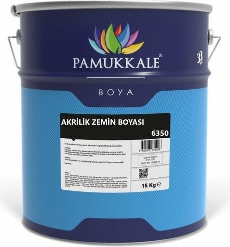 Akrilik Zemin Boyası 15 Kg Ral 5017 Boncuk Mavi
