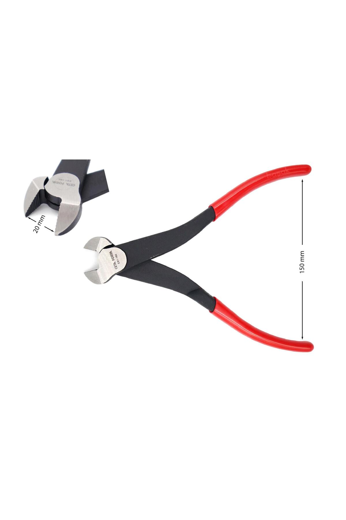 180mm Açılı Somun Pensesi E81-180