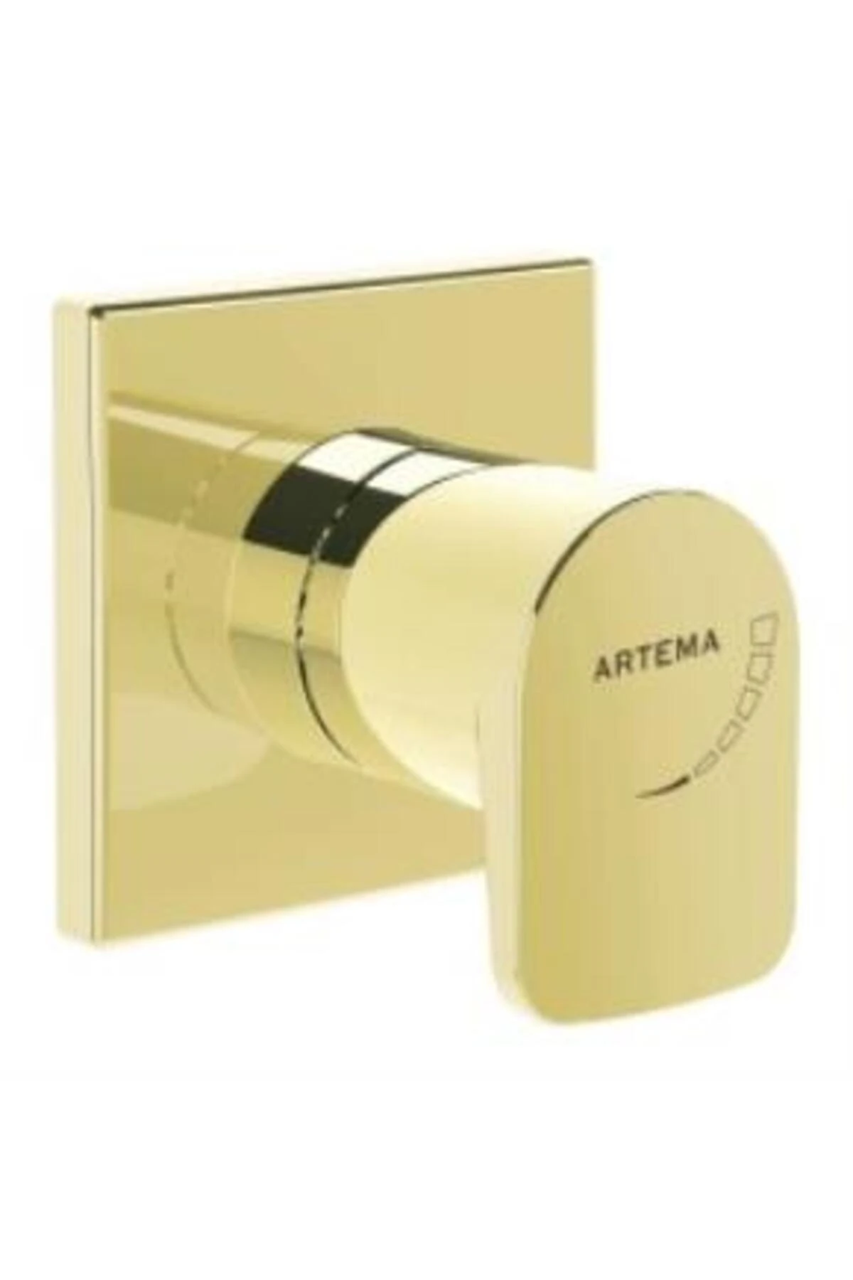 Root Round Ankastre Stop Valf A4272974 Sıva Üstü Grubu - Altın