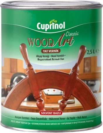 Cuprinol Wood Art Classic Yat Ahşap Vernik 2.5 L