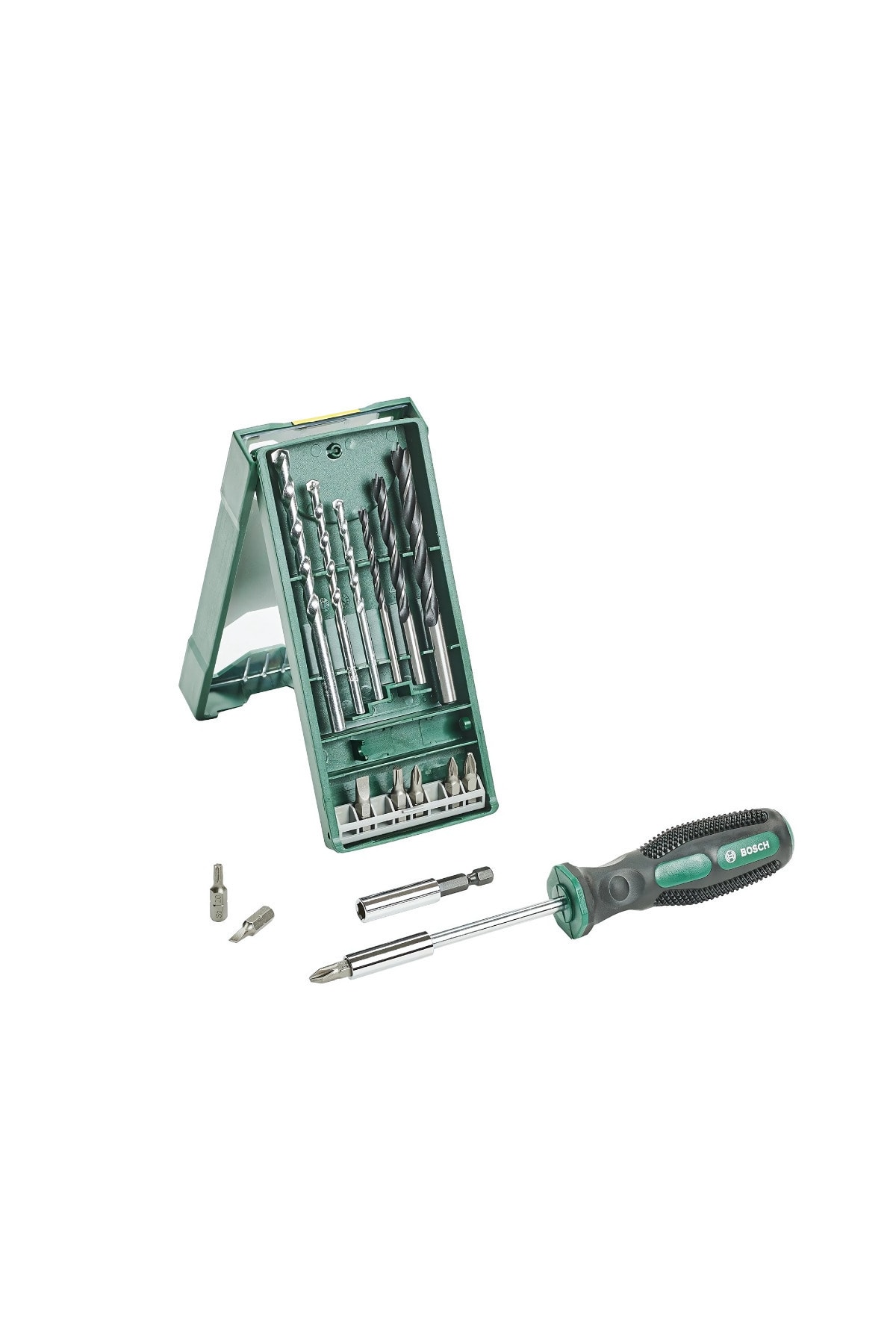 BOSCH Orijinal X-line 15 1 Vidalama & Matkap Ucu Seti & Tornavida Seti Al Marka Yapıştırıcı