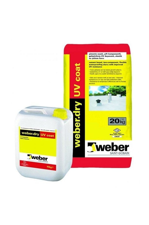 Dry Uv Coat Set (20 10 kg) Tam Elastik Su Yalıtımı