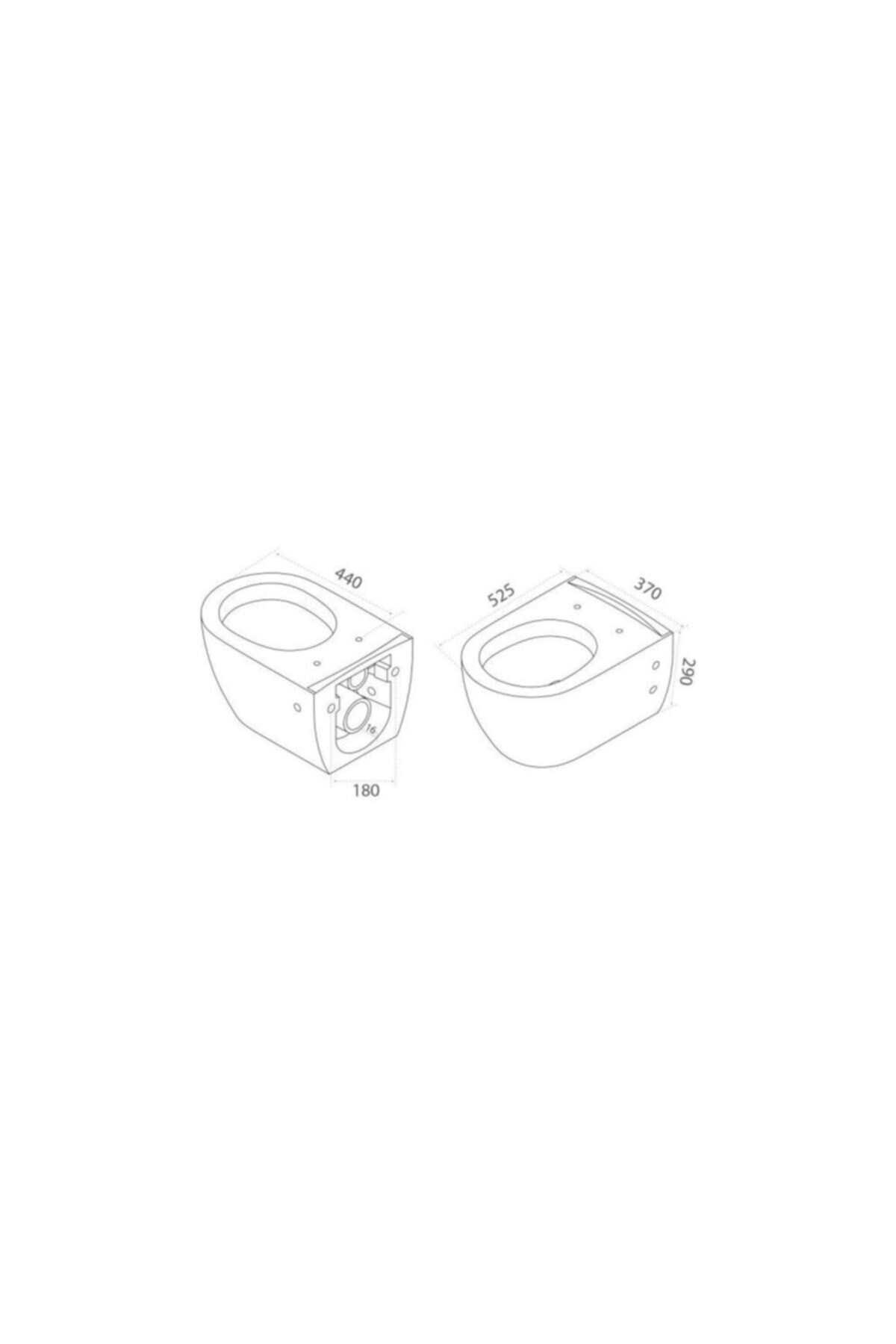 Cerastyle City Rimless Asma Klozet Seti