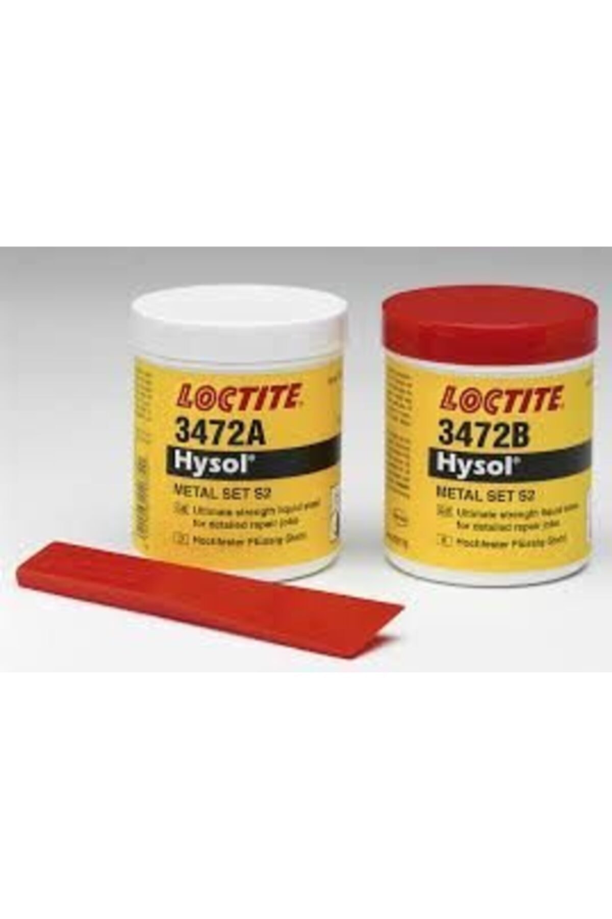 3472 Sıvı Çelik Epoksi Yapıştırıcı Çiftli (250gr X 2)