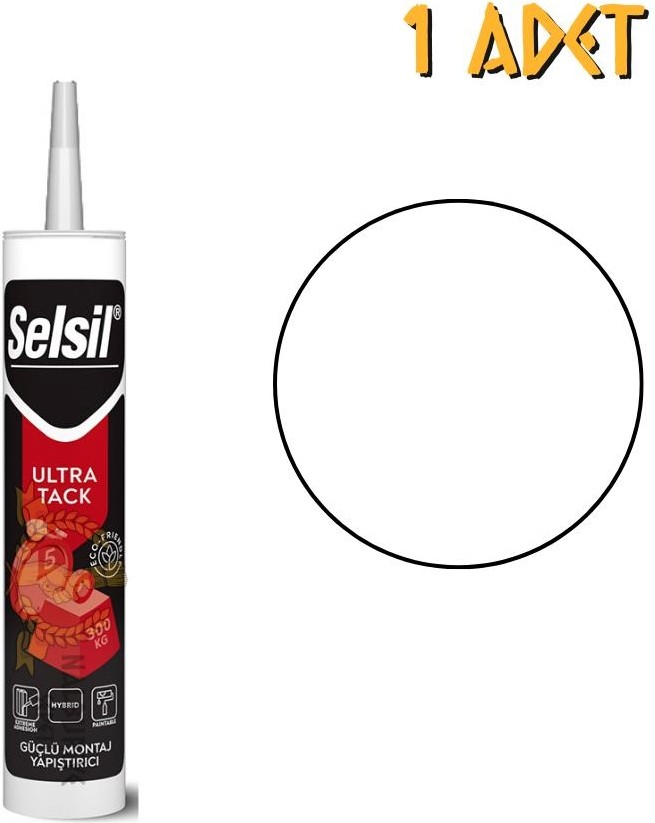 Ultra Tack Güçlü Korniş Yapıştırıcı Beyaz 290 Ml. - 1 Adet