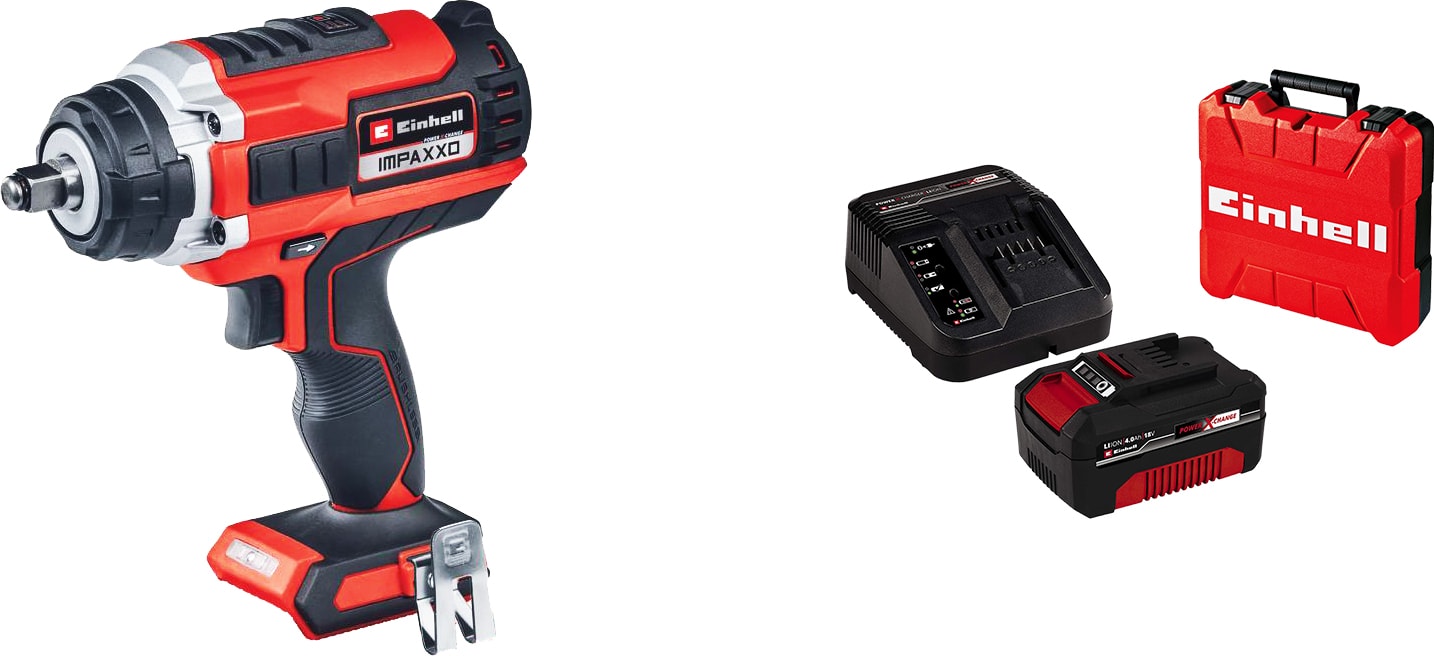 Impaxxo 18/400 Kömürsüz Akülü Somun Sıkma 18V 4 Ah Akülü Çantalı Set