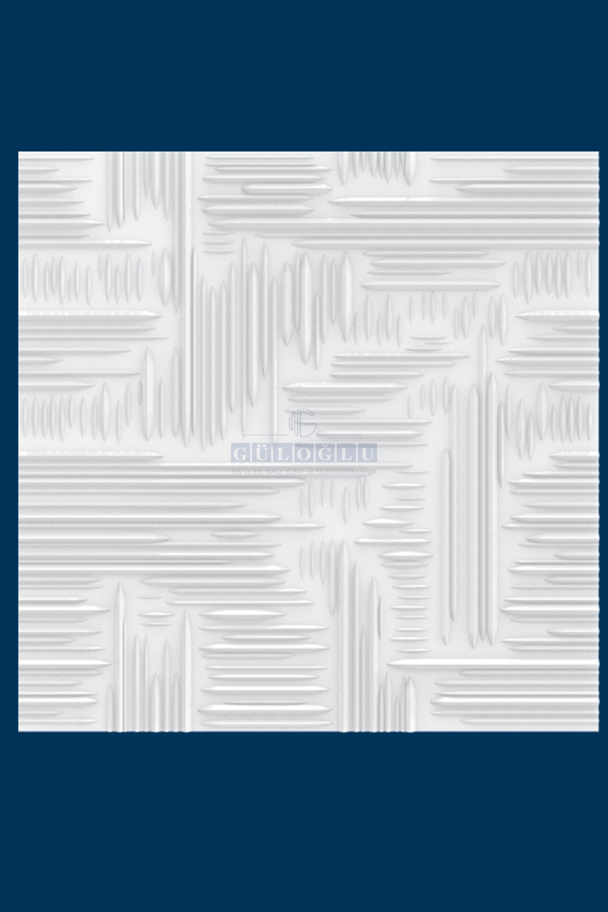 Stropiyer Tavan Kaplama 50x50 Gkpç Çizgi - 4 Adet