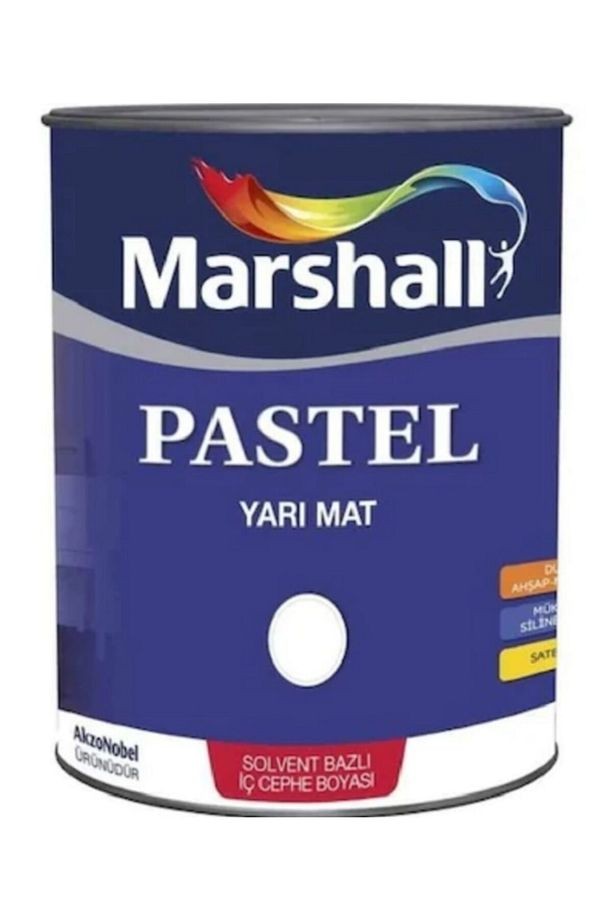 Pastel Yarı Mat Sentetik Boya 1 L Fildişi