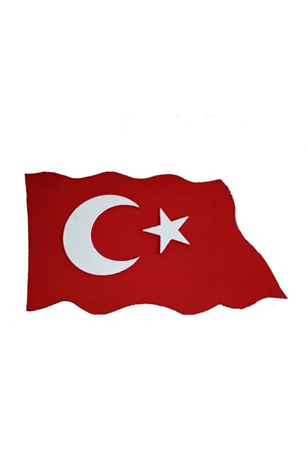 Dekor Cephe Süsü Kartonpiyer Stropiyer Dalgalı Bayrak 75X50 Cephe Süsü