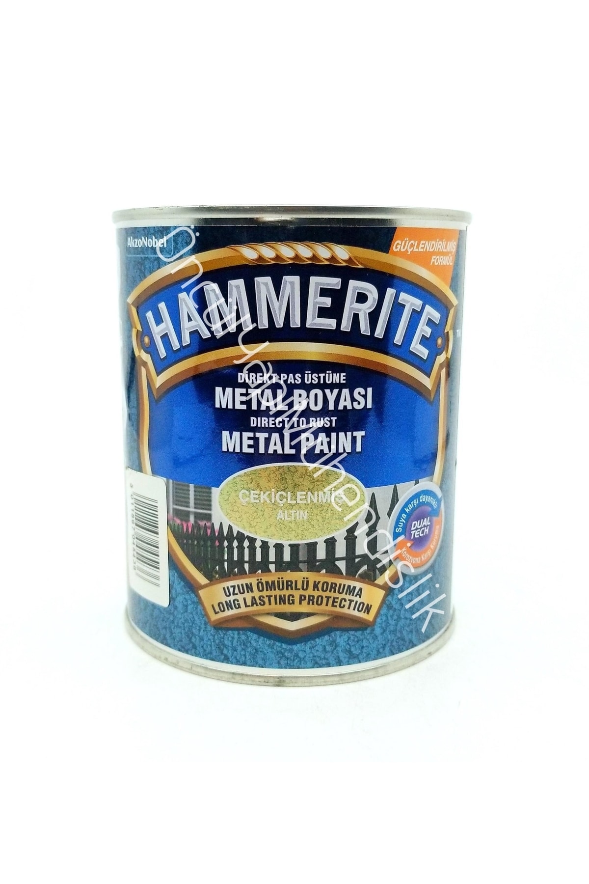 Hammerite Pas Üstü Metal Boyası 2,5 Lt Çekiçlenmiş Altın