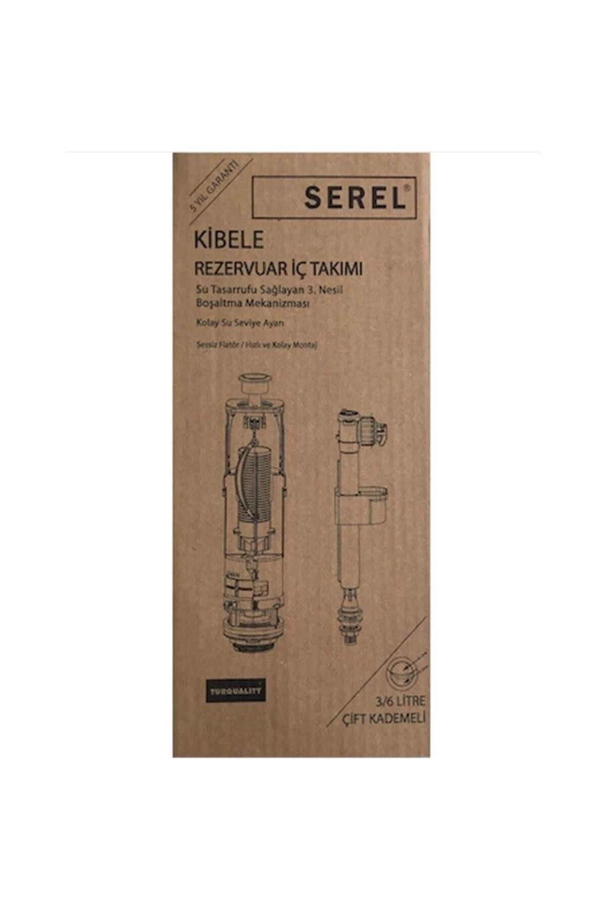 Serel Kibele Alttan Doldurmalı İç Takım (Çift Basma Butonlu) 150400400003