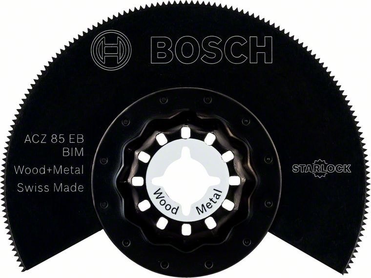 BOSCH Acz 85 Eb Starlock Ahşap ve Metal Için Raspa Bıçağı