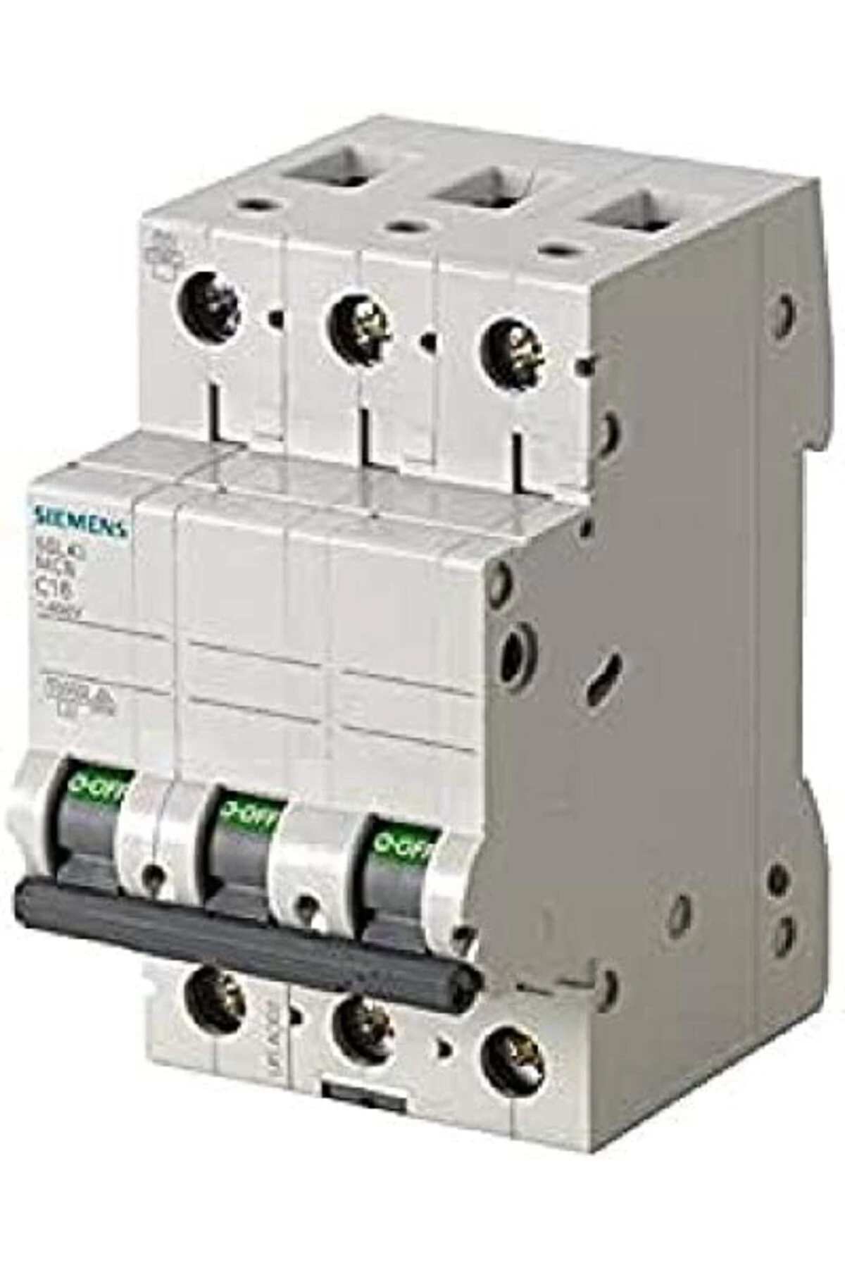 snShop 63A; 3 FAZLI; 70mm OTOMAT; ANAHTARLI OTOMATİK SİGORTA; 10kA; C TİPİ; YAVAŞ KARAKTERLİ