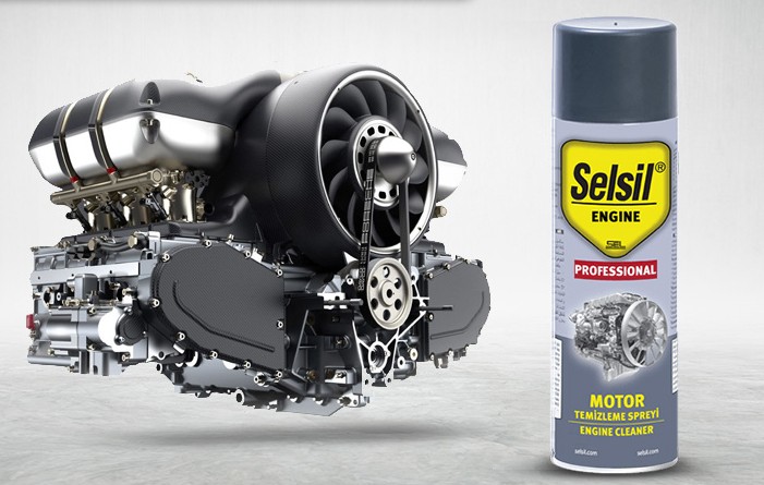 Motor Temizleme Spreyi 500 ml / Torpido Parlatıcı Sprey 200 ml / Klima Temizleyici 150 ml