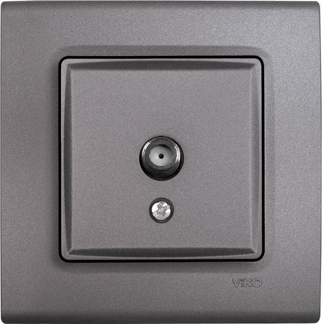 Linnera Life Granit Grisi Uydu Prizi F Konnektörlü Sonlu Çerçevesiz - 90442096