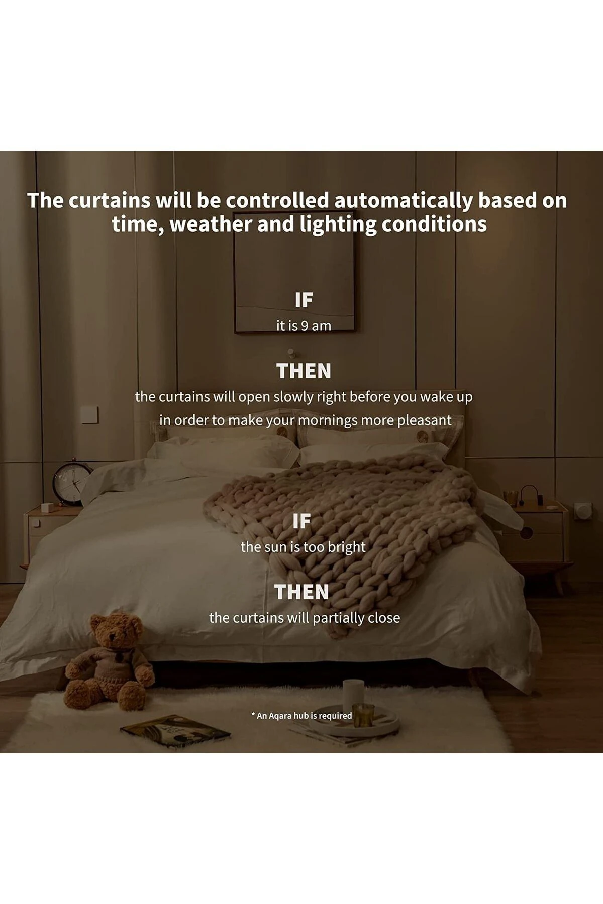 Akıllı Perdesürücüsü Rod E1 Cm-m01-r