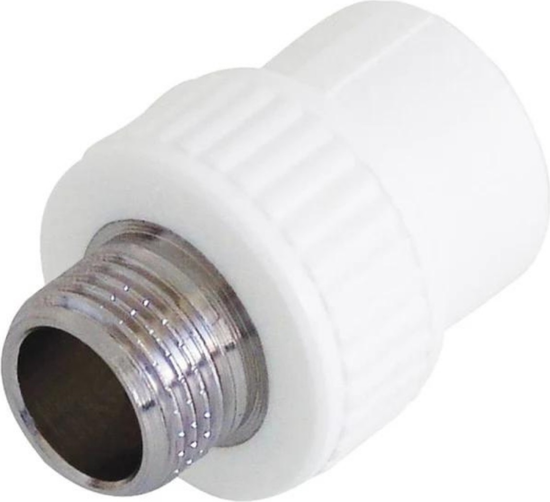 Erkek Nipel Q25X3/4 Pp Beyaz