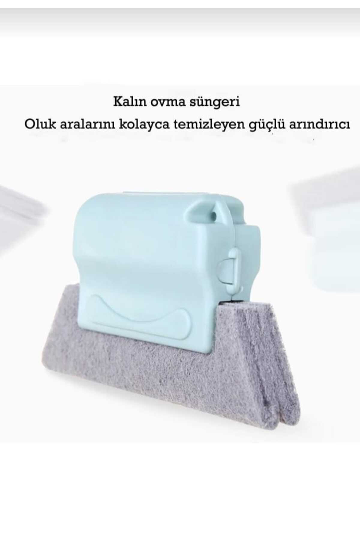 Yeşil Pencere Panjur Oluk Kenarı Temizleme Kapı Eşiği Süpürme Fırçası