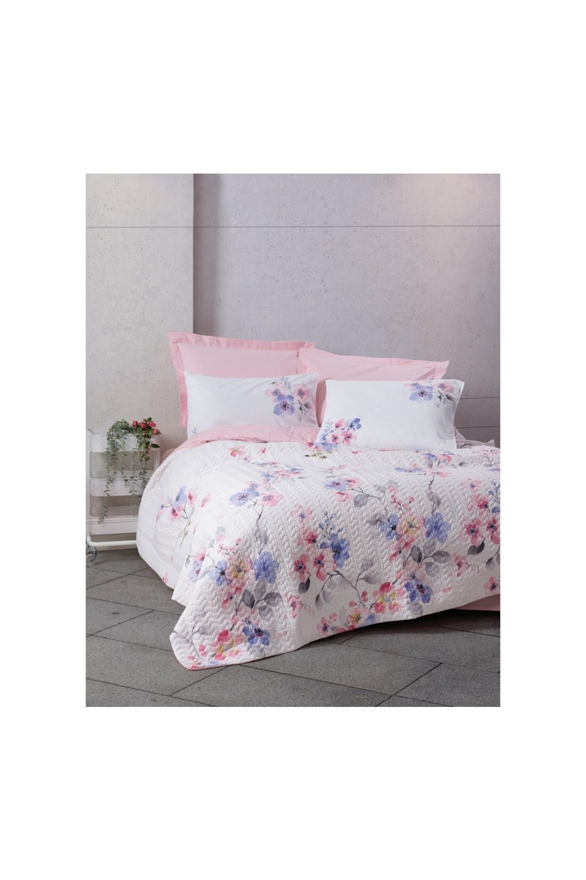 Petite Tek Kişilik Complete Set Jayda Pembe